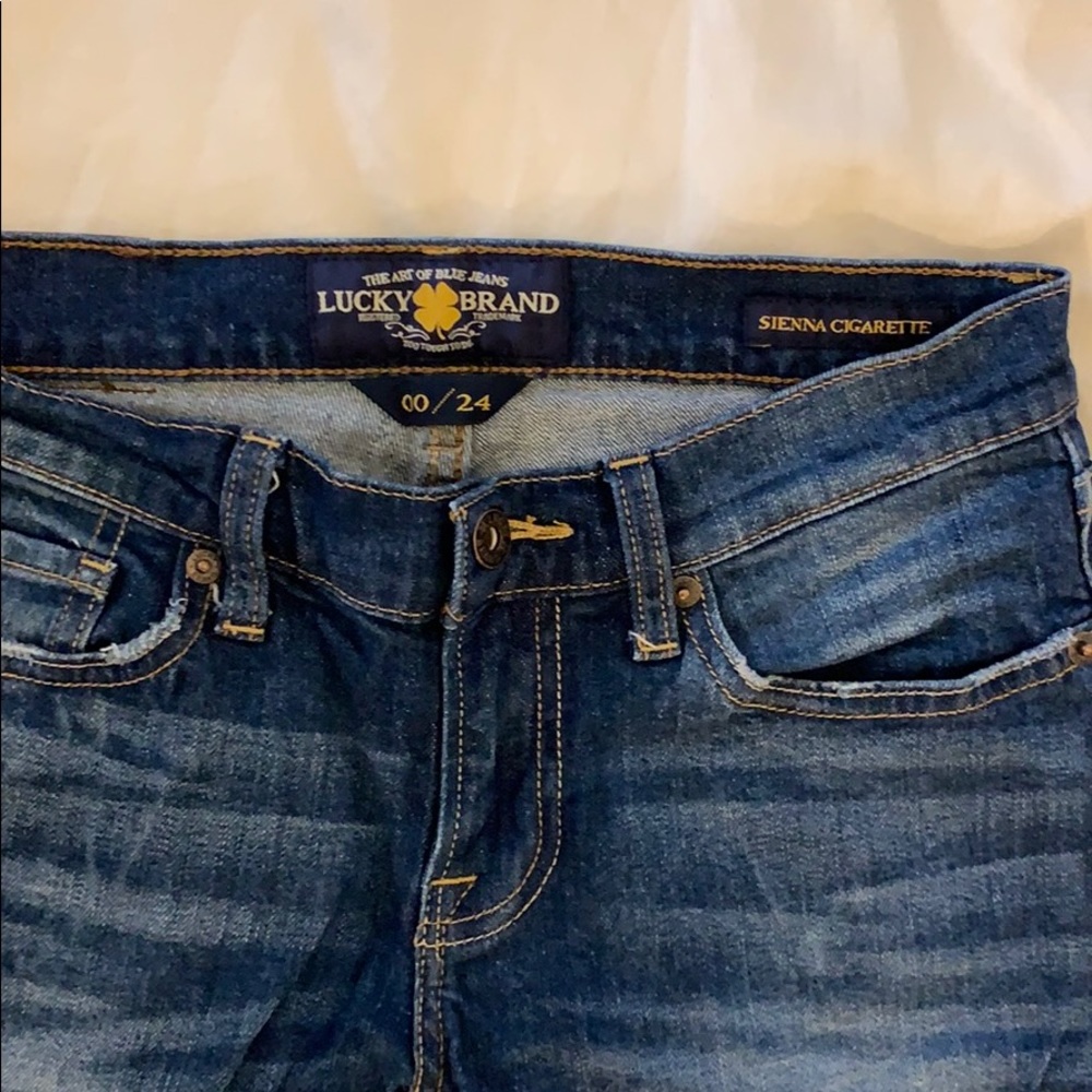 Lucky Brand Sienna Cigarette Jeans - Picture 2 of 3